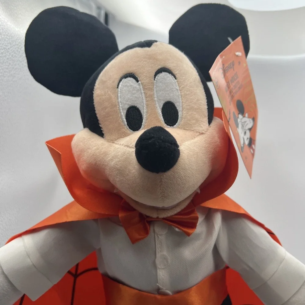 Disney Mickey Mouse Vampire & Minnie Mouse Witch Halloween 20 Inch Door Greeters
